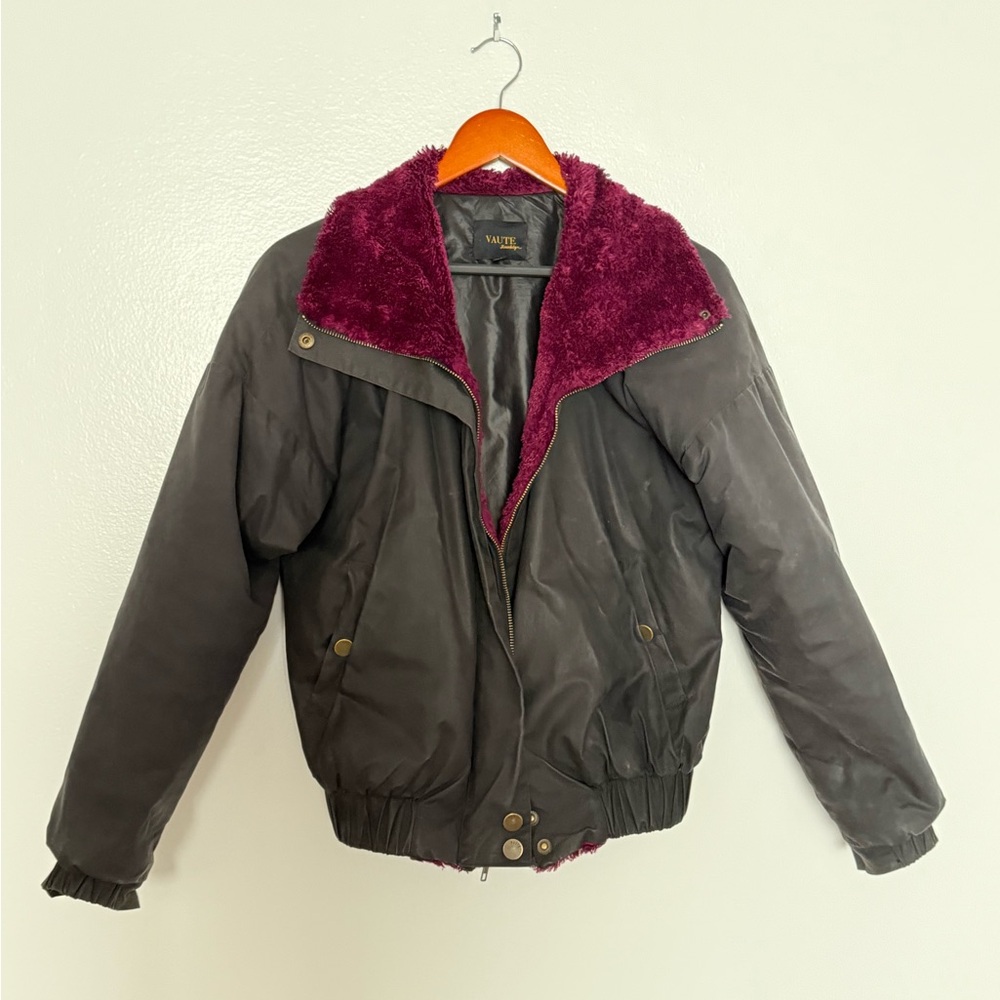 VAUTE Nicole Waxed Insulated Winter Bomber